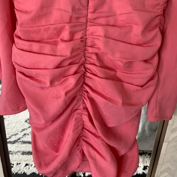 Revolve NBD Bekah Long Sleeve Ruched Mini Cocktail Dress - Picture 7 of 11